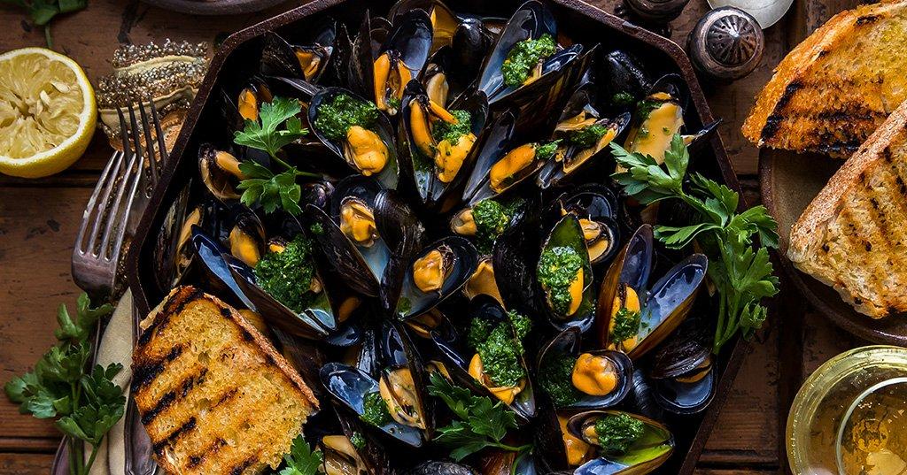 Traeger Smoked Mussels by Dennis The Prescott Recipe Traeger Grills